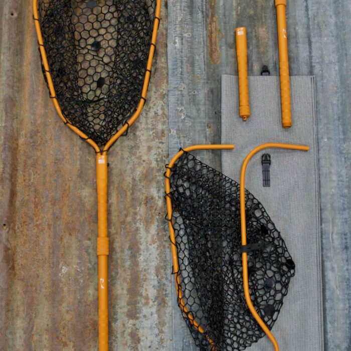 Wading Waters Fly Fishing - LUNKER NET They arrived. The USA made Rising  nets Lunker Stubby. You can see here versus the original Brookie which  is also restocked in new colors. A
