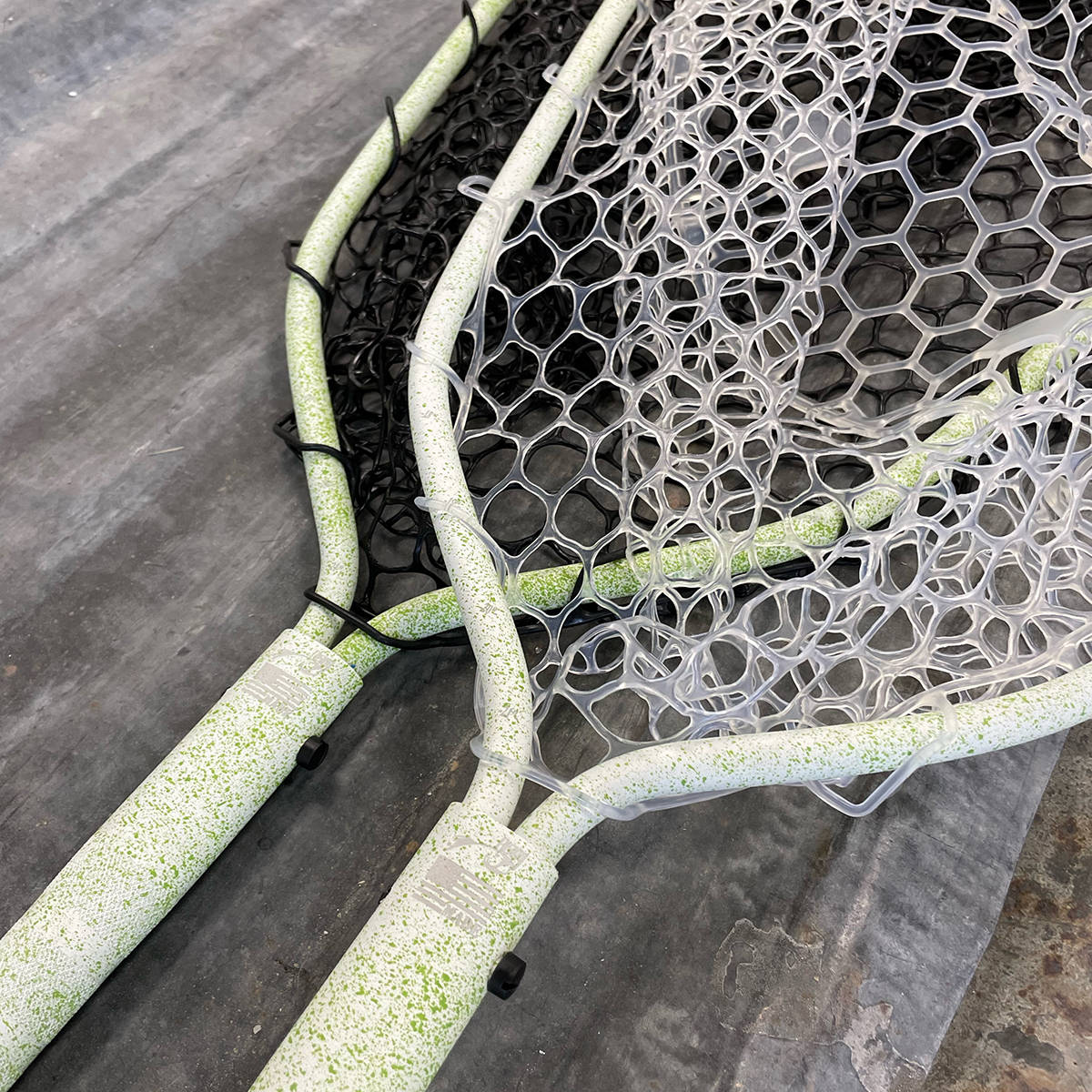 Rising Cerakote Stubby Lunker Fishing Net 10 Handle