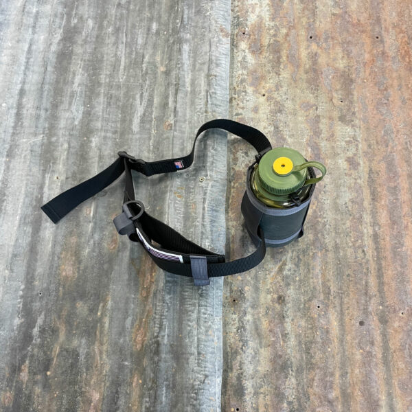 Water Bottle holder attached to Net Holster