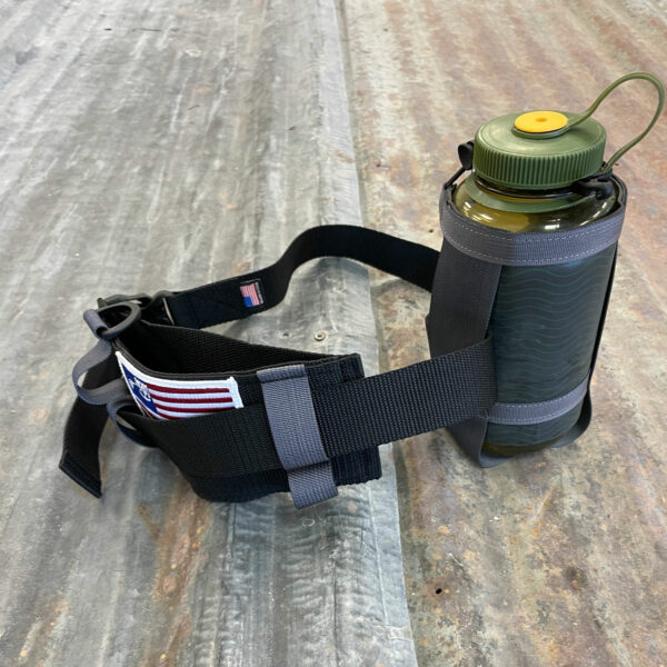 Water Bottle Holder attached to Net Holster